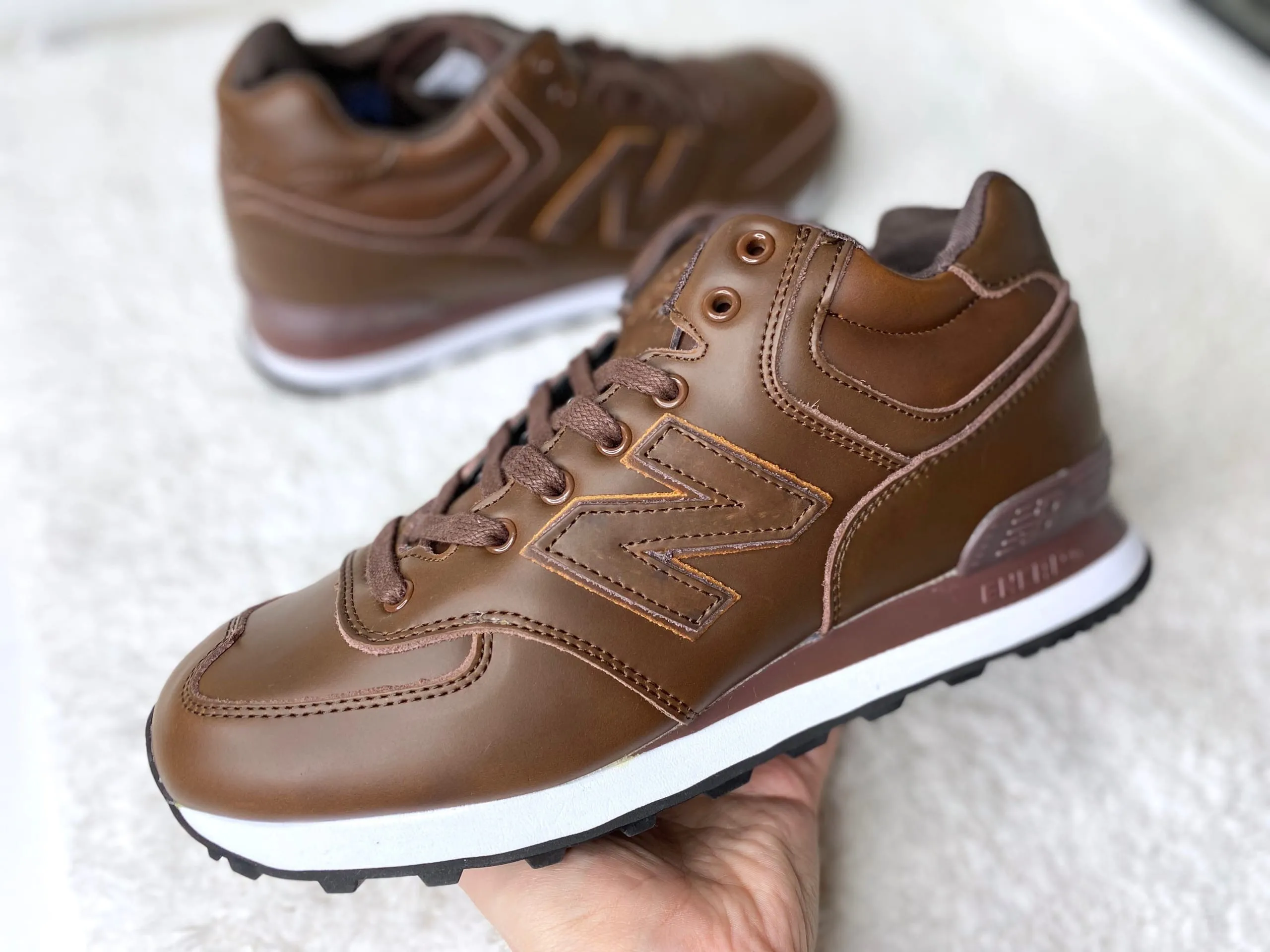 New Balance 574 орех зимние высокие New Balance 574 орех зимние высокие