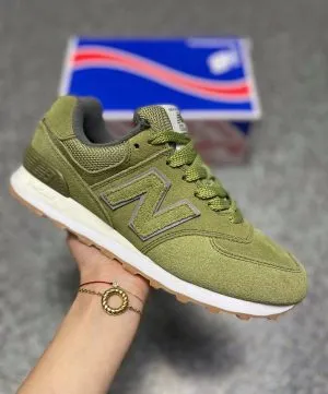 New Balance 574 Бали зеленые