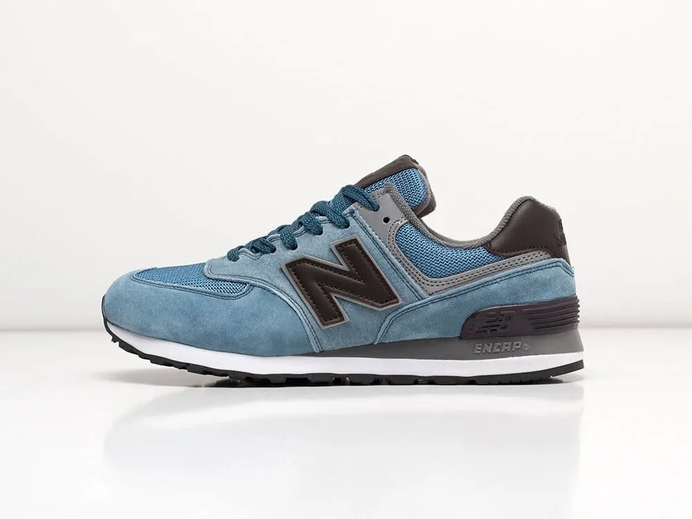 New Balance 574 Стич светло голубые