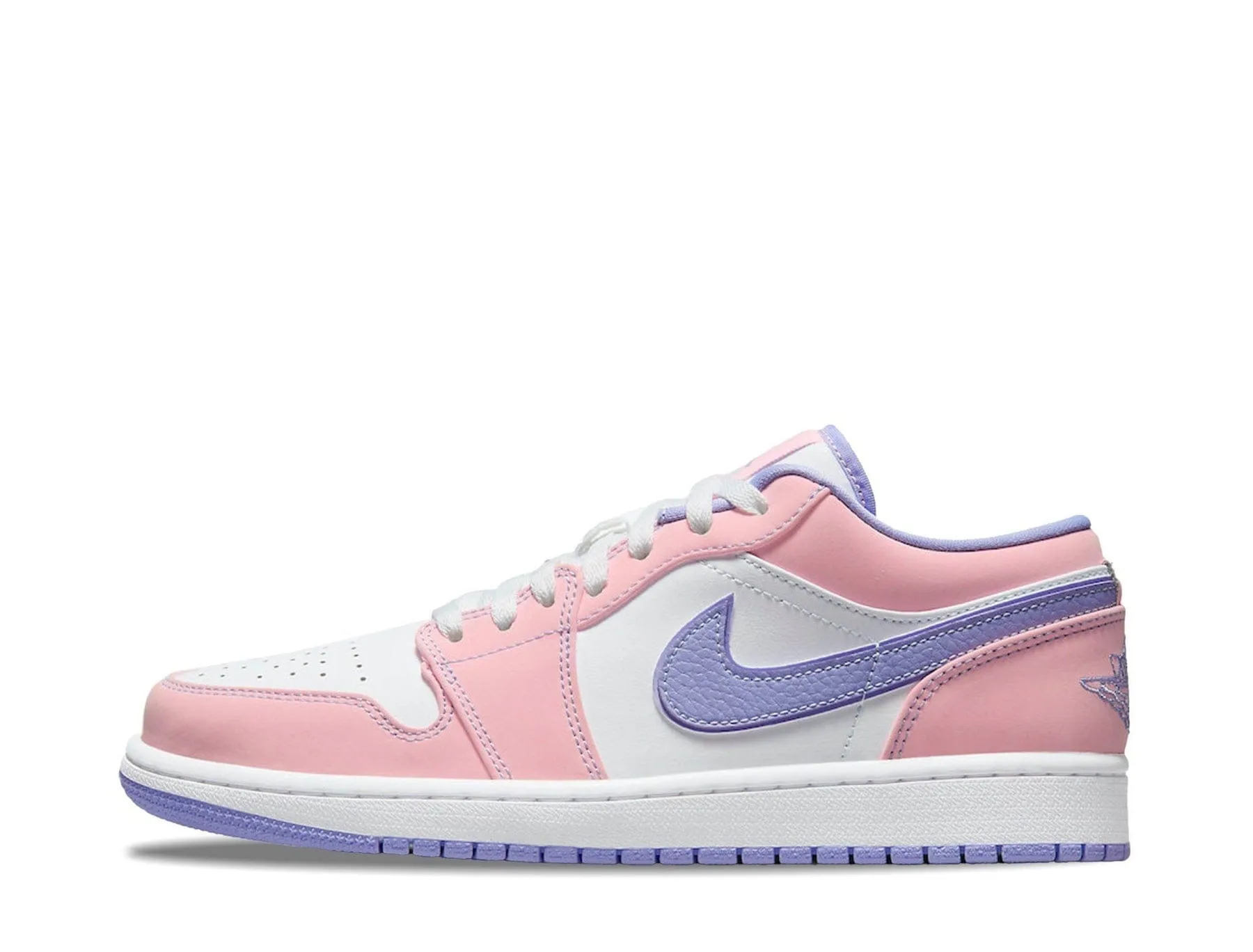 Nike Air Jordan 1 Low розовые с фиолетовым