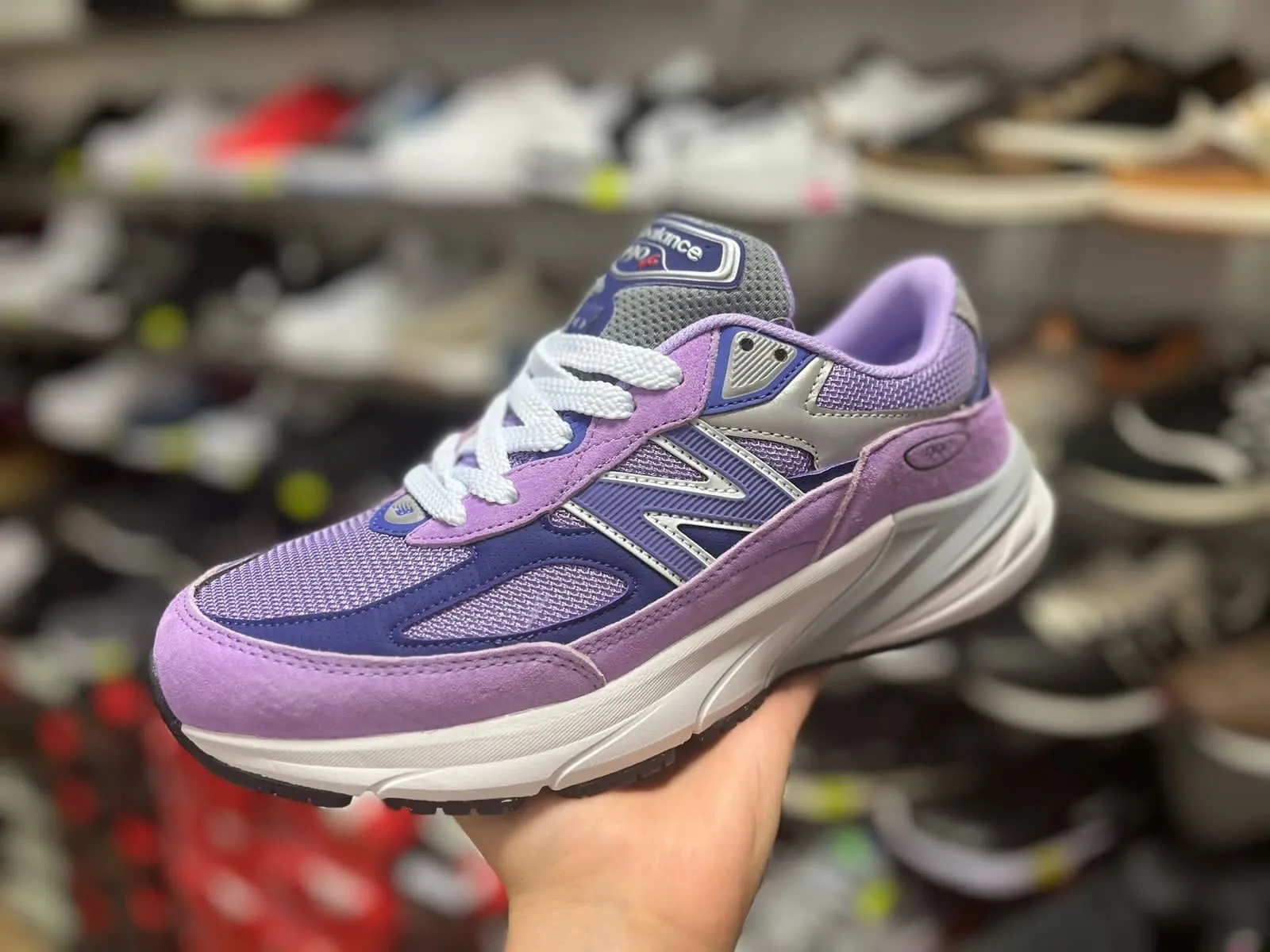 New Balance 990 V6 сиреневые