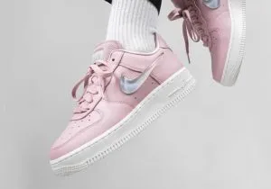 Кеды Nike Bike Air Force Jelly розовые