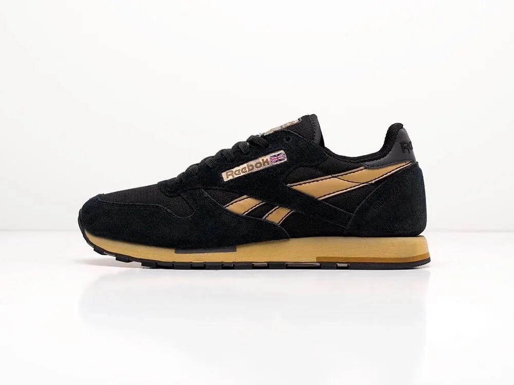 Мужские Reebok Classic черные c бежевым