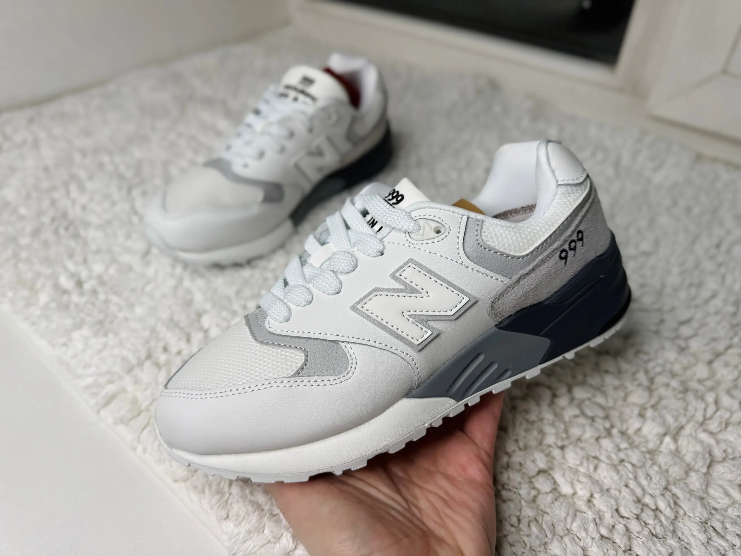 New Balance 999 белые