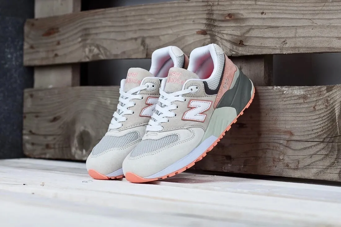 New Balance 999 бежевые с персиковым New Balance 999 бежевые с персиковым