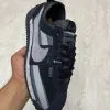 Кроссовки Nike Cortez Union черные с серым