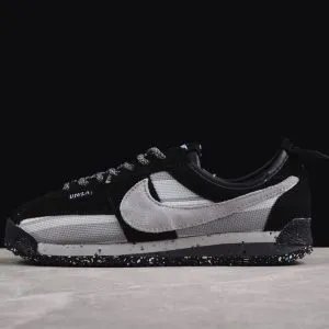 Кроссовки Nike Cortez Union черные с серым
