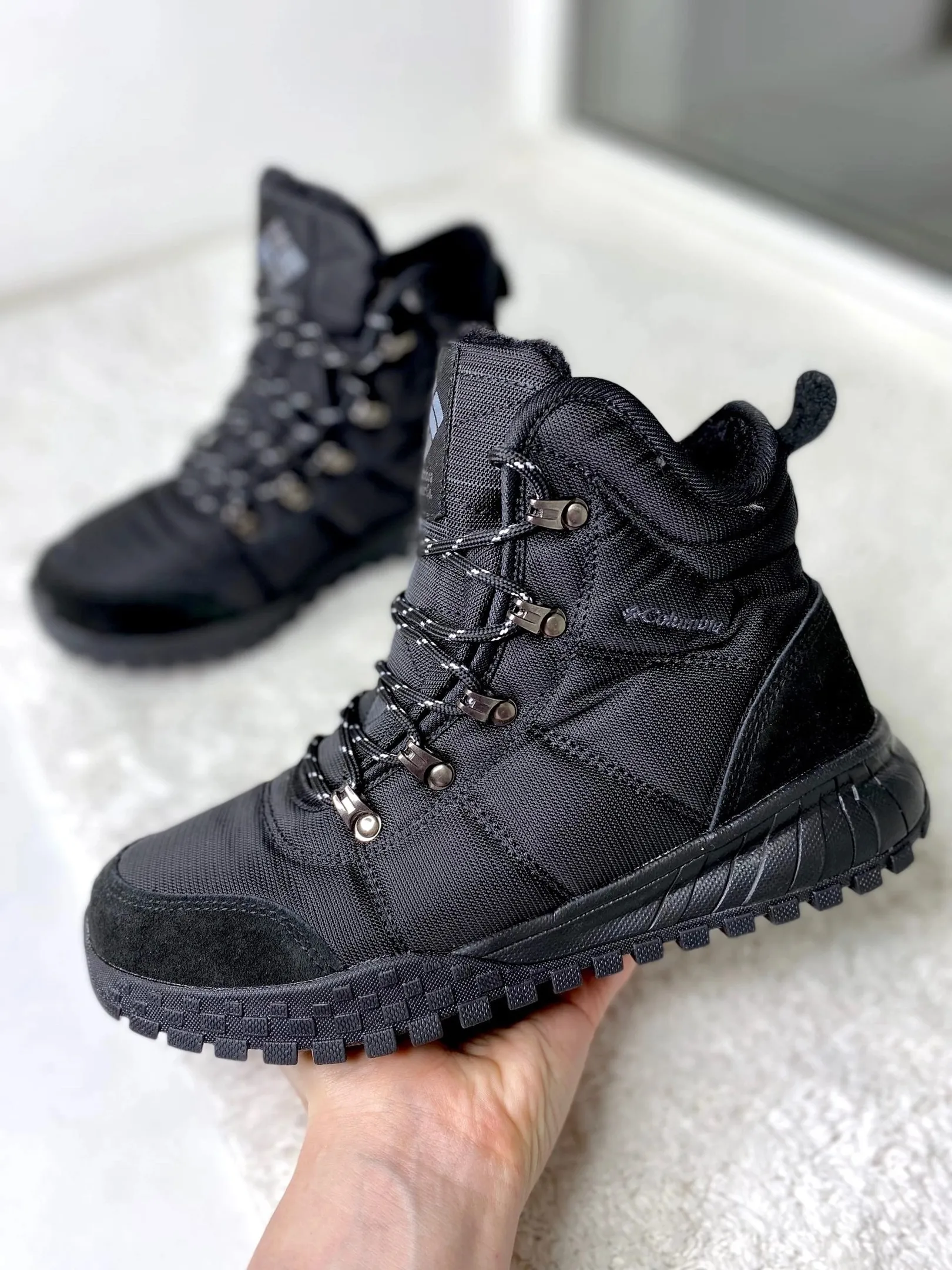 Сапоги Columbia утепленные черные