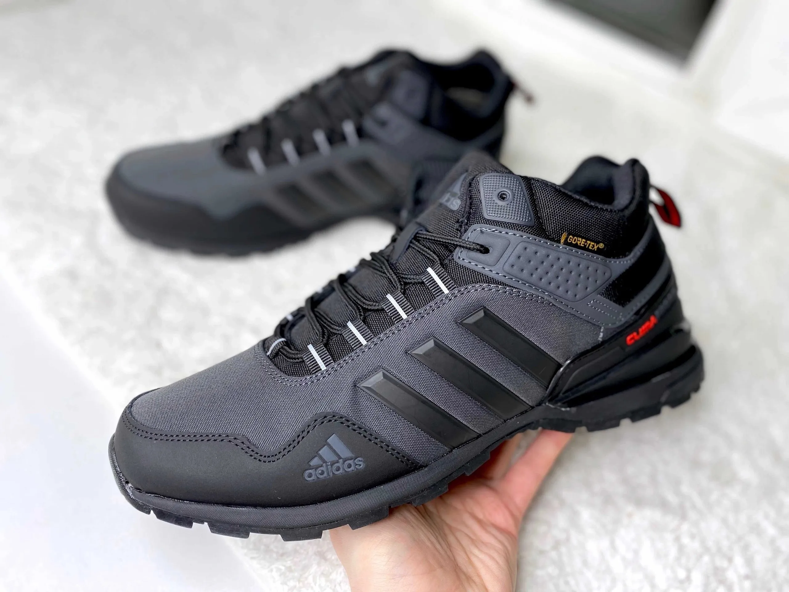 Adidas Gore-Tex Climaproof серые Adidas Gore-Tex Climaproof серые