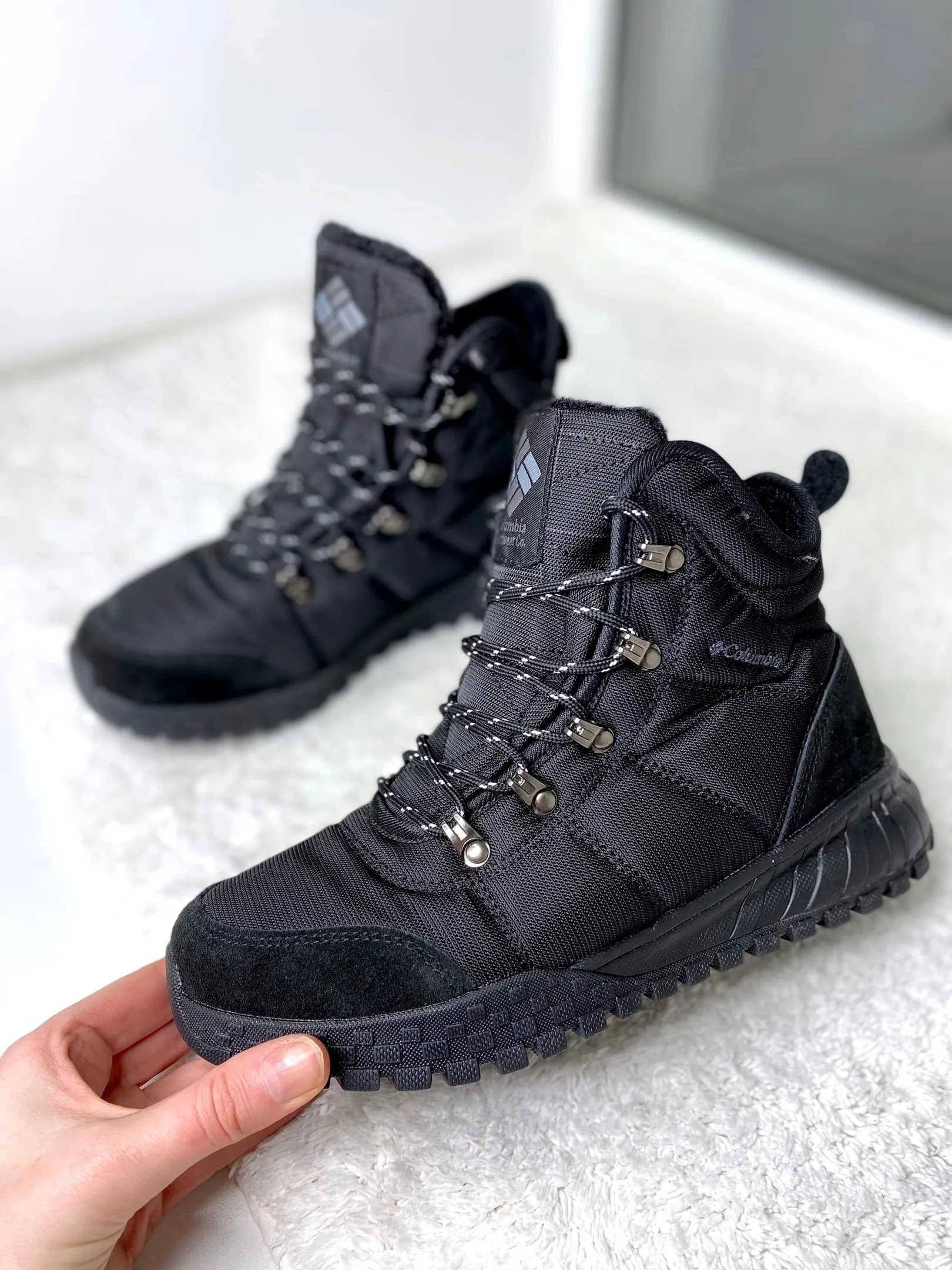 Сапоги Columbia утепленные черные