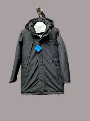 Мужская куртка парка Columbia черная зимняя