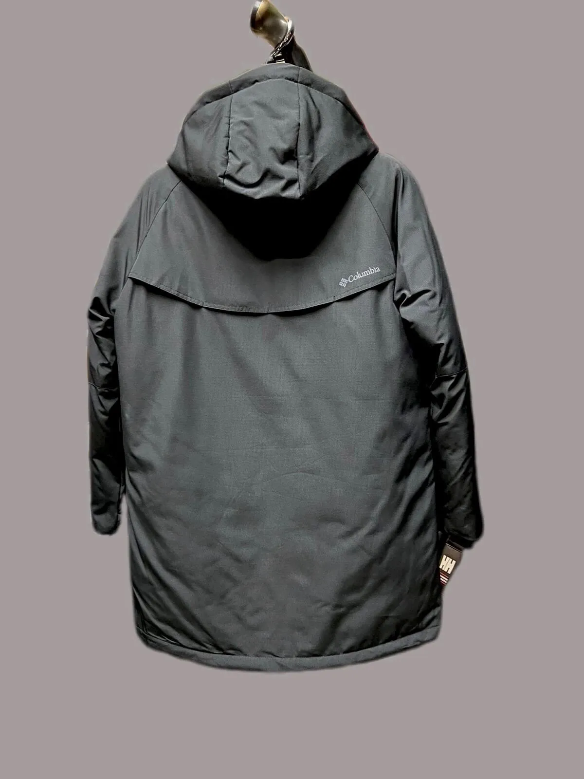 Мужская куртка парка Columbia зимняя черная