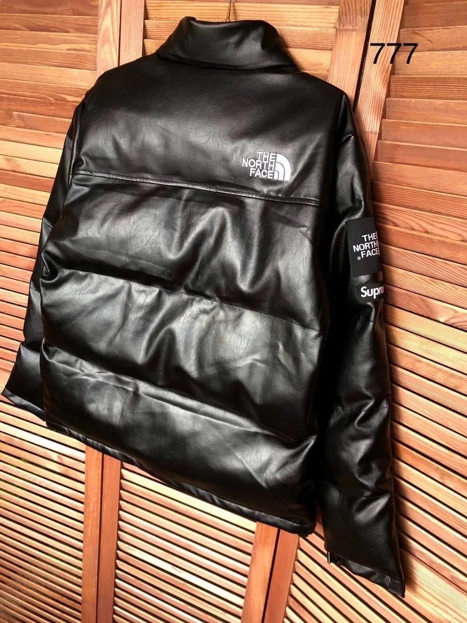 Куртка The North Face puffer black унисекс