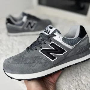 New Balance 574 Wolf серые