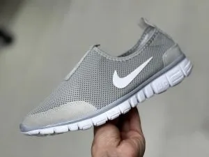 Кроссовки Nike Free Run светло-серые