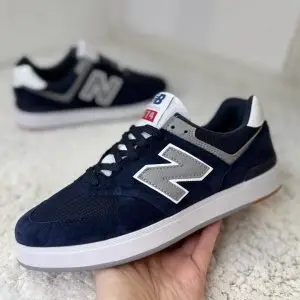 New Balance 574 синие кеды