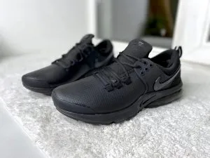 Кроссовки Nike Air Presto черные утепленные