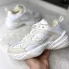Nike Tekno белые с мехом