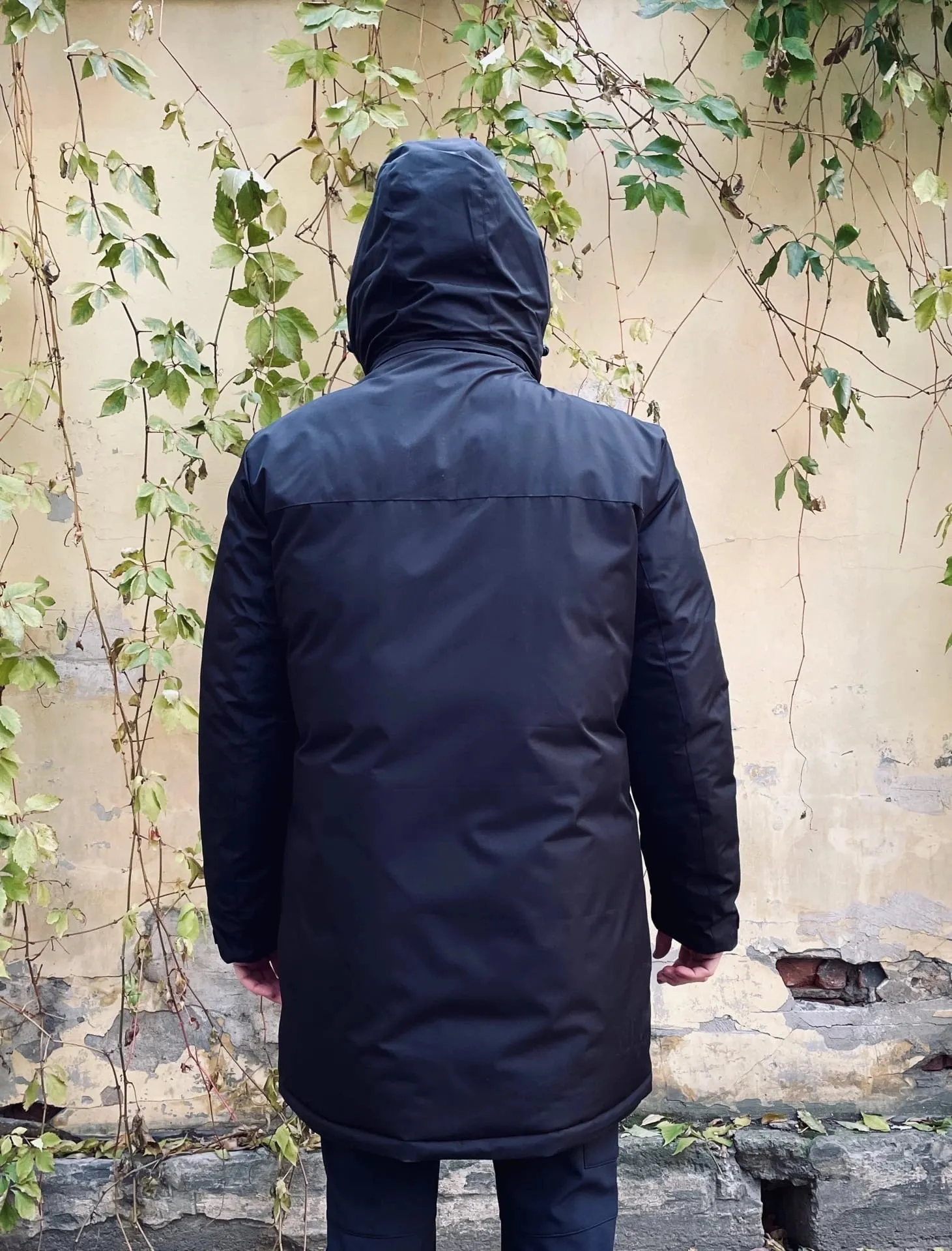 Мужская куртка парка Nike зимняя черная Мужская куртка парка Nike зимняя черная