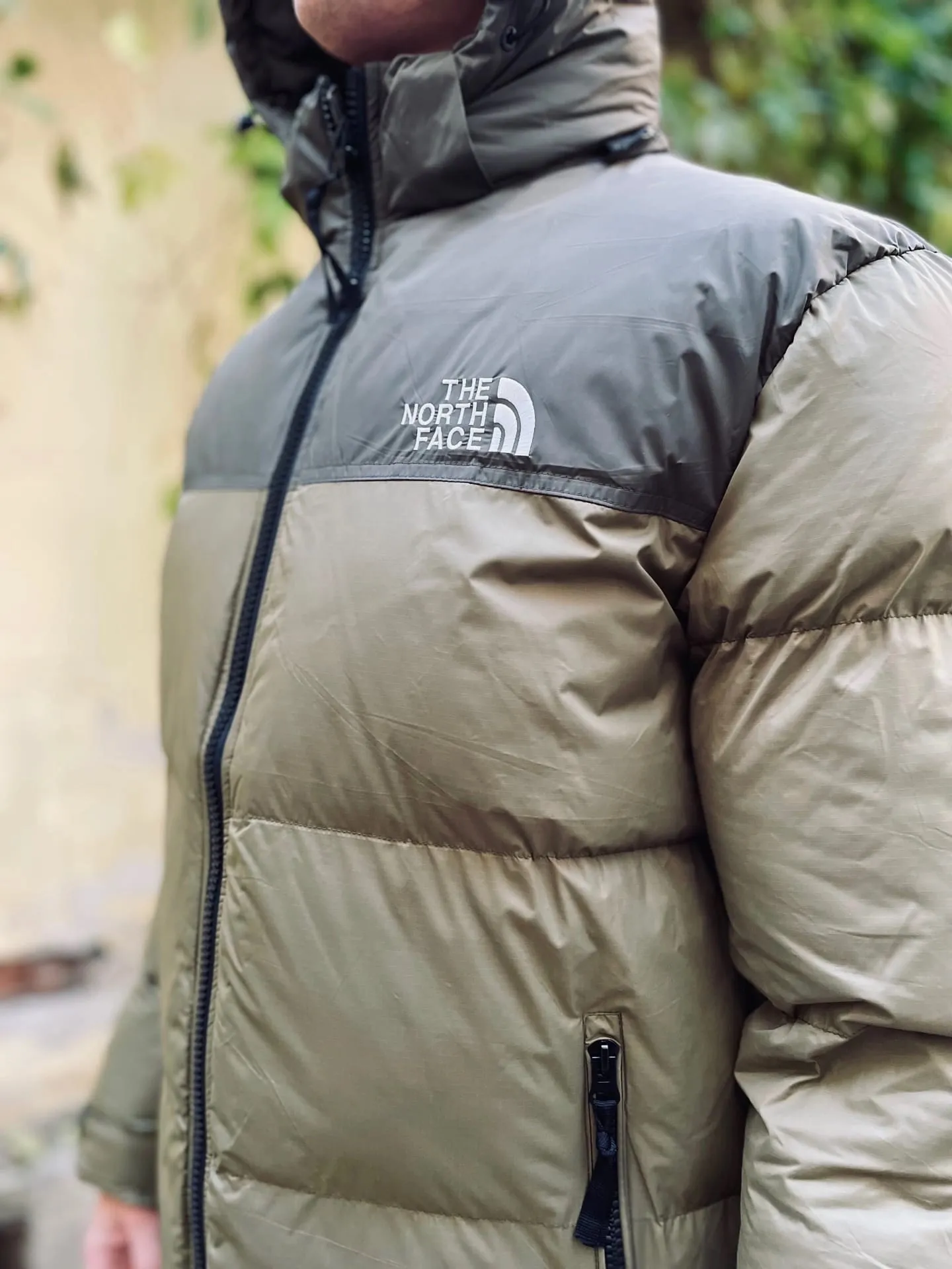 Куртка The North Face puffer Хаки