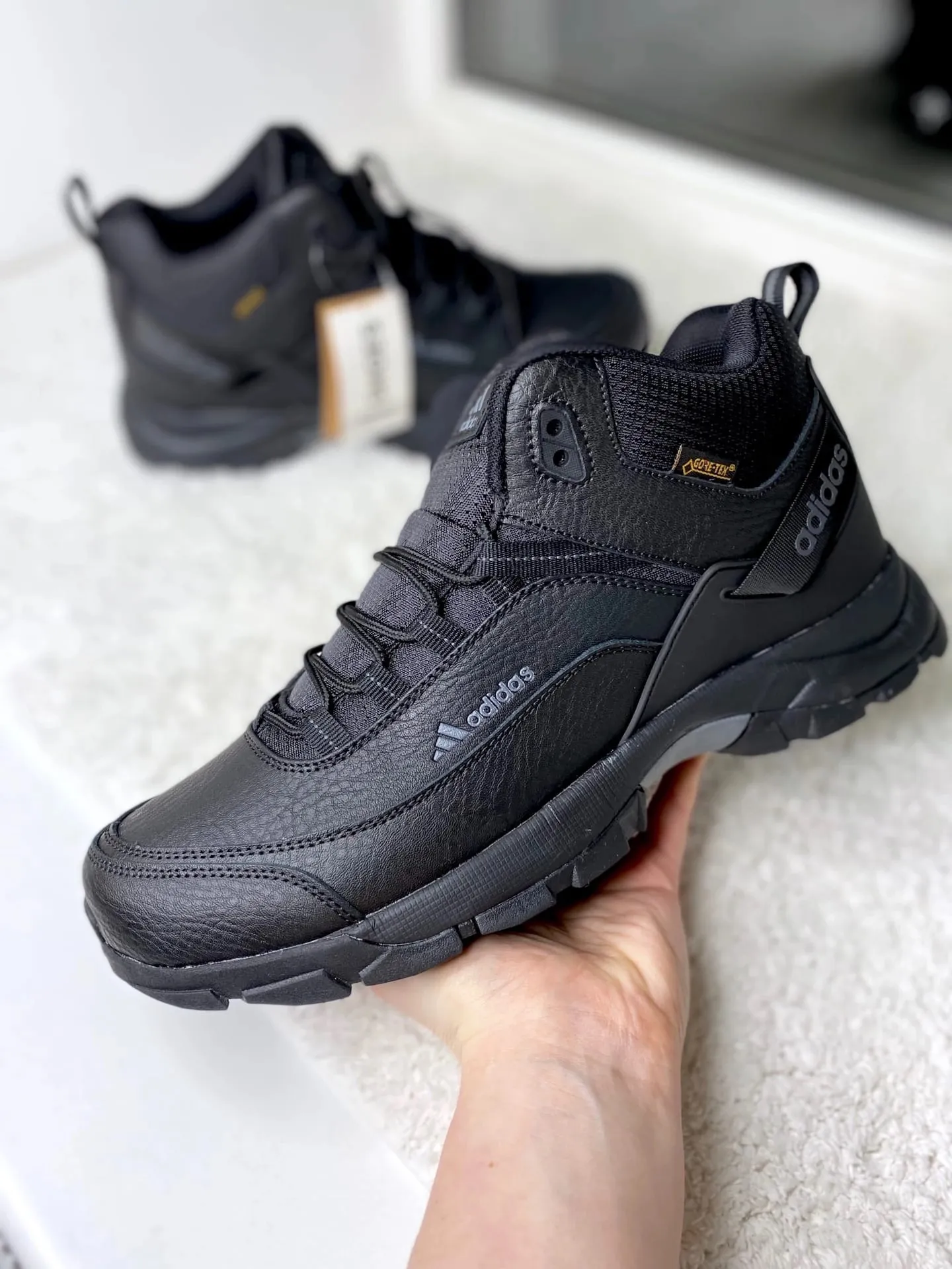 Adidas Leather Gore-Tex зимние с мехом Adidas Leather Gore-Tex зимние с мехом