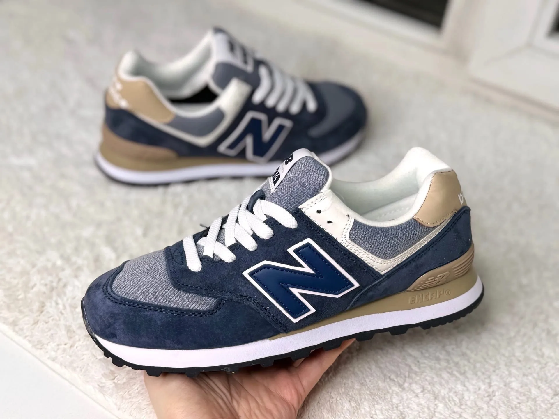 New Balance 574 Гавань синие