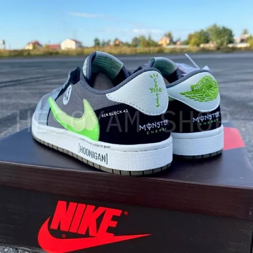 Nike Air Jordan 1 Retro Low х Travis Scott x Ken Block "Hoonigan"