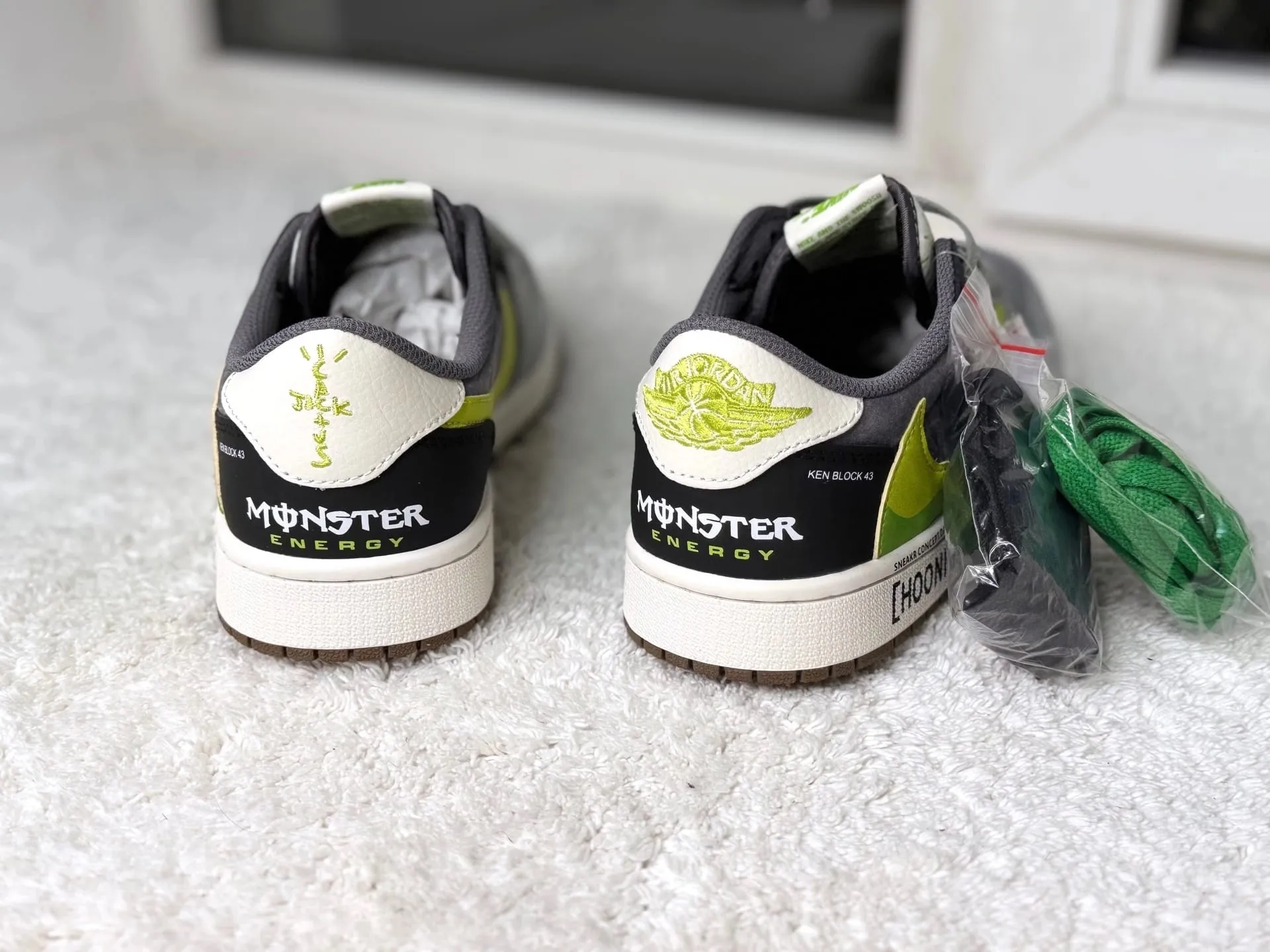 Nike Air Jordan 1 Retro Low х Travis Scott x Ken Block "Hoonigan"