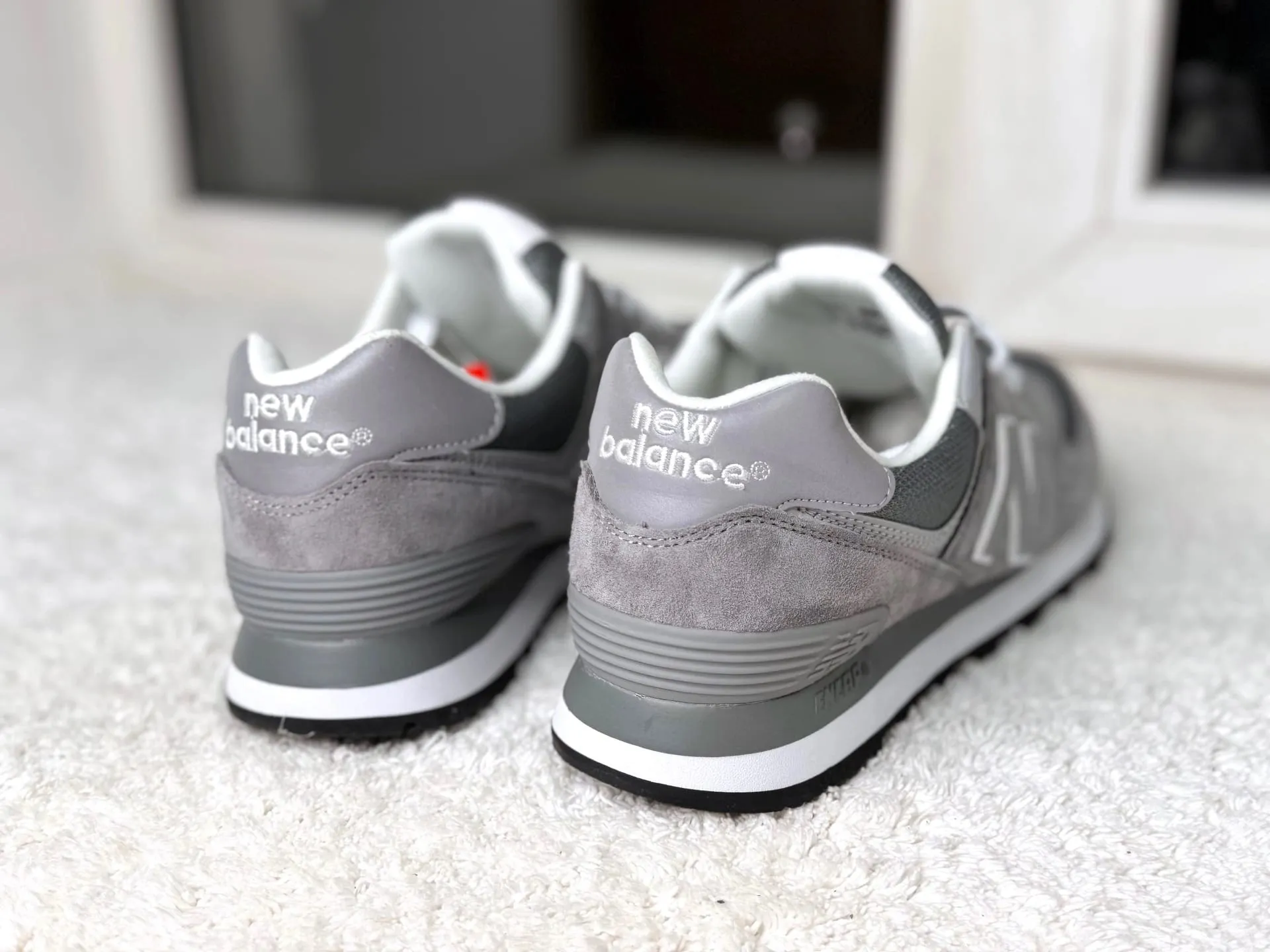 New Balance 574 Silver серые