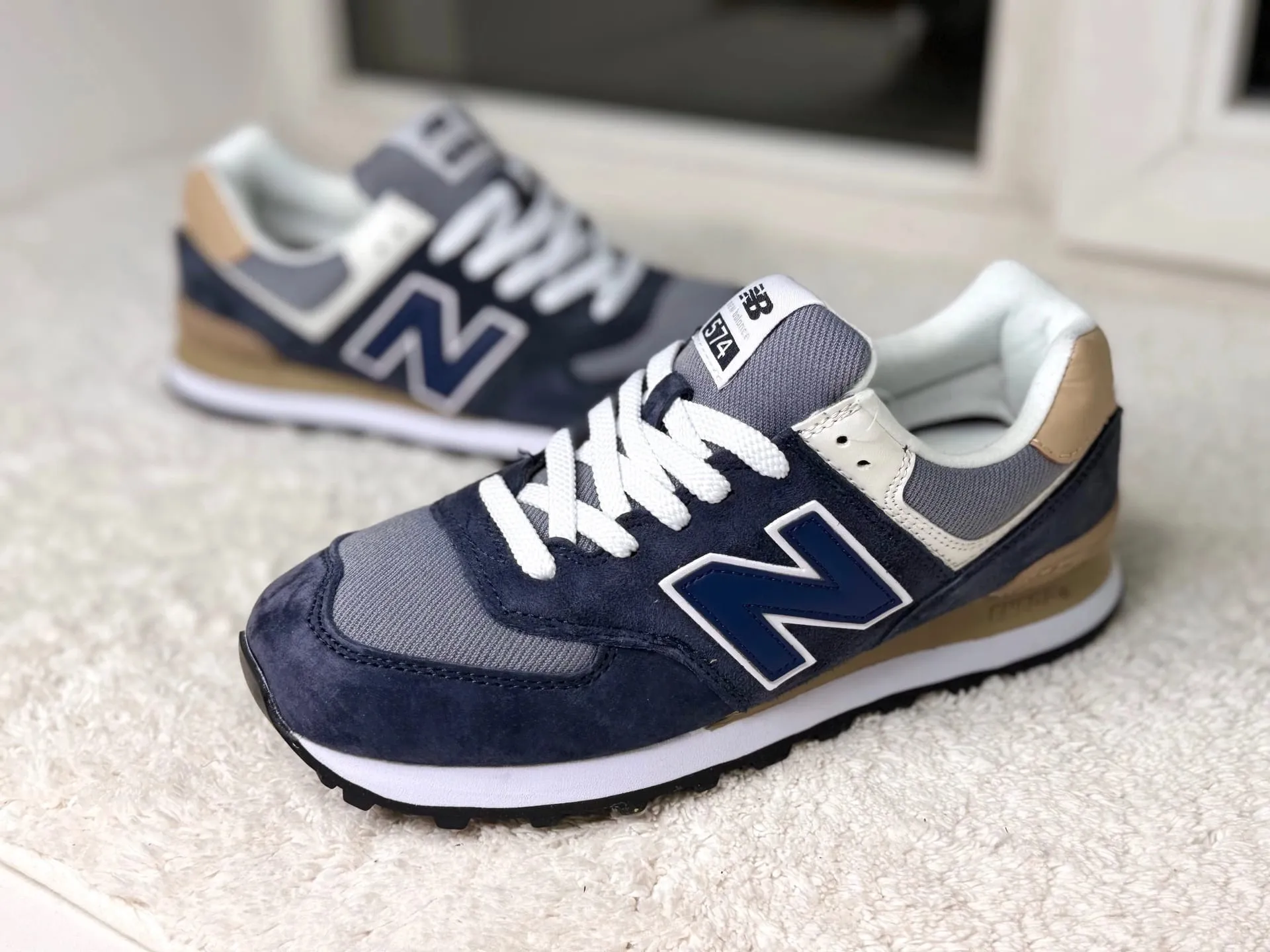 New Balance 574 Гавань синие