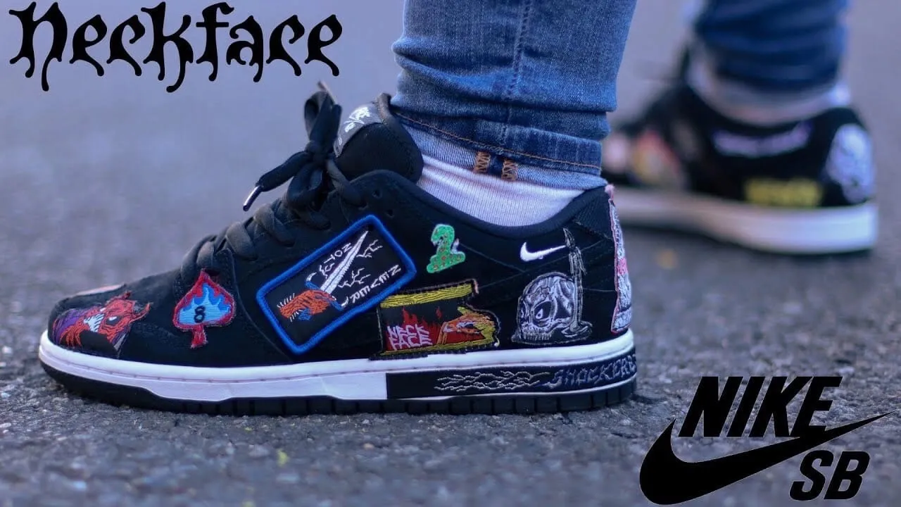 Nike Neckface X SB Dunk Low Pro QS на 42-43