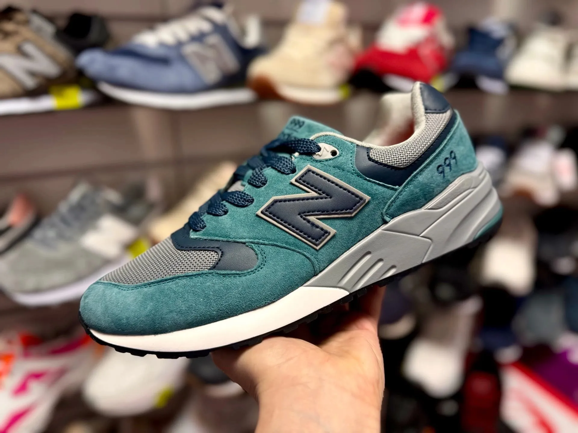 New Balance 999 зеленый изумруд New Balance 999 зеленый изумруд