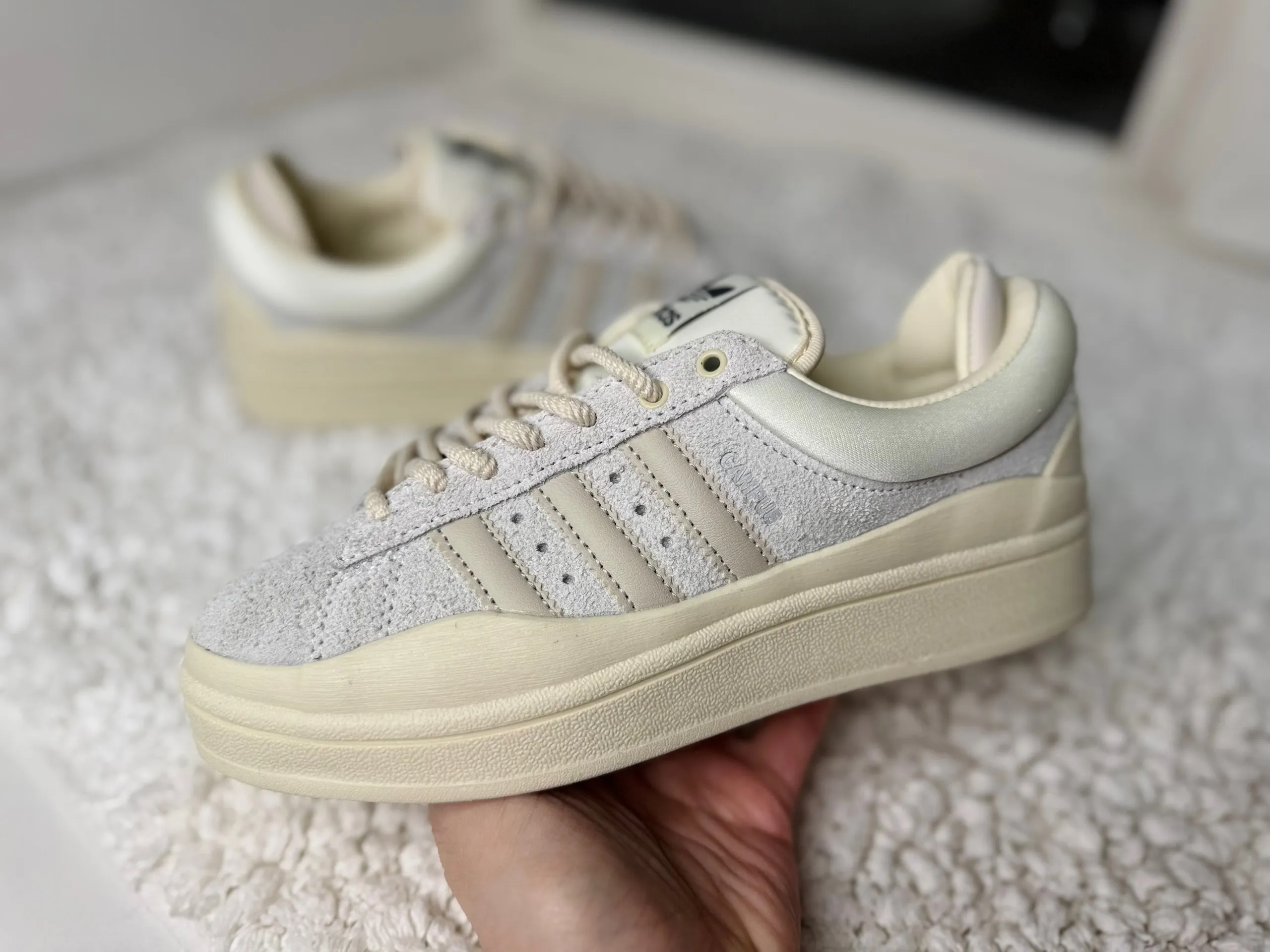 Adidas Campus Bad Bunny Cream Adidas Campus Bad Bunny Cream