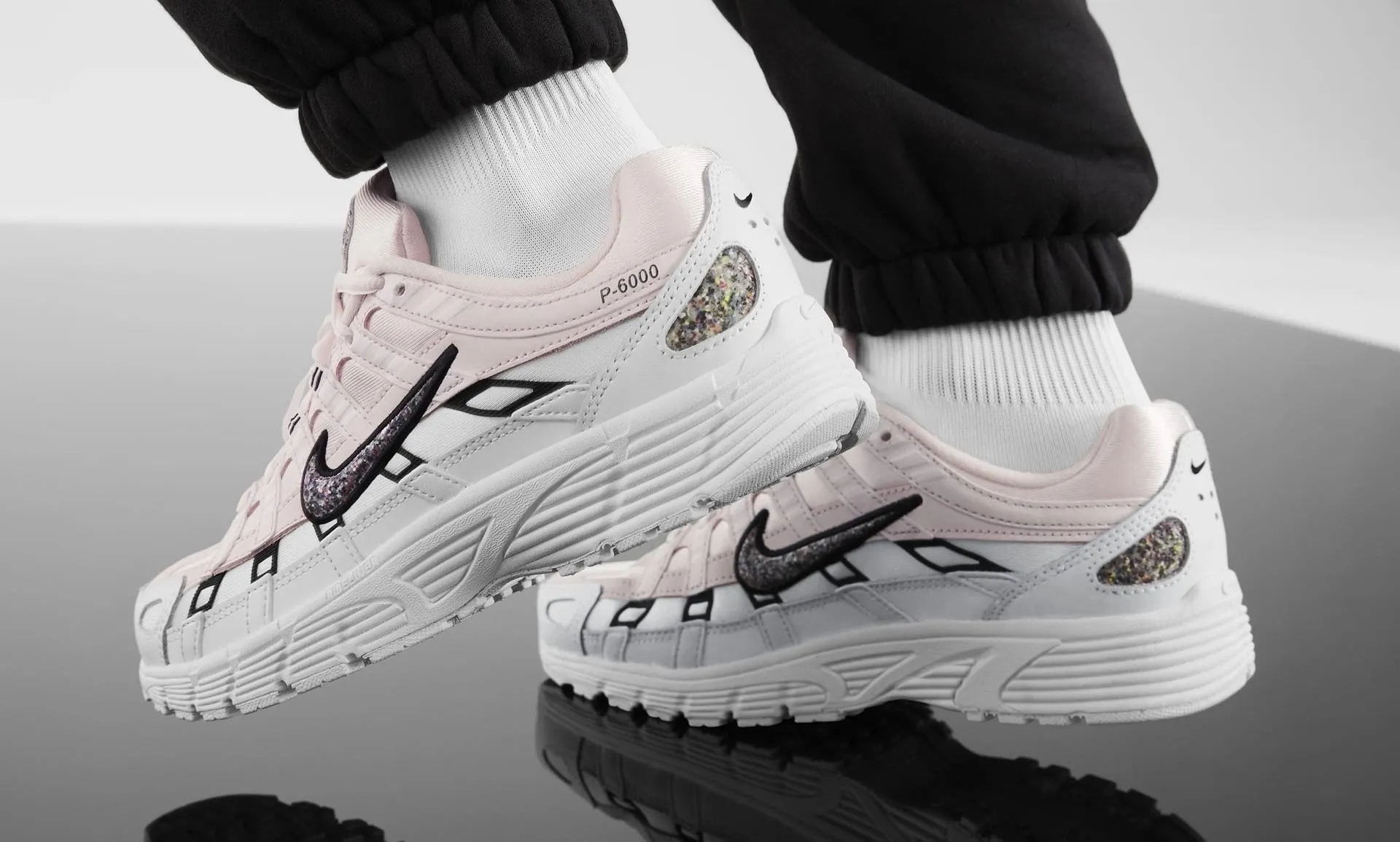 Nike P-6000 нежно-розовые
