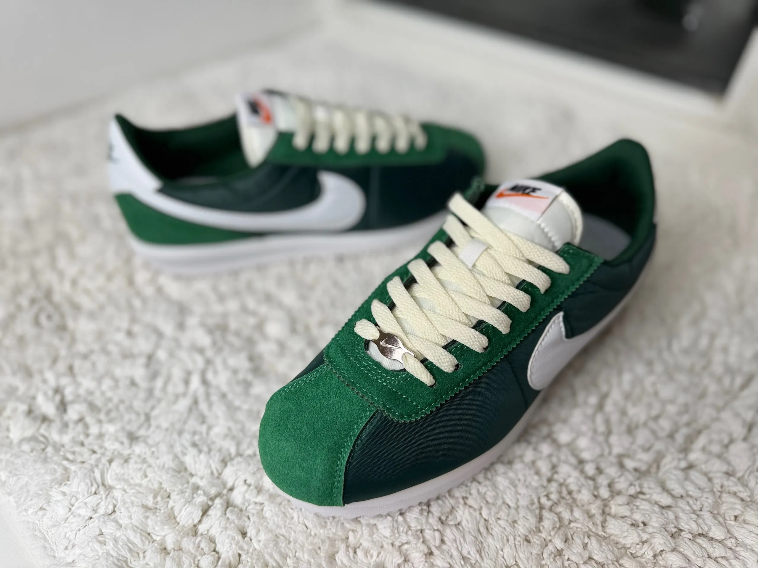 Nike Cortez зеленые