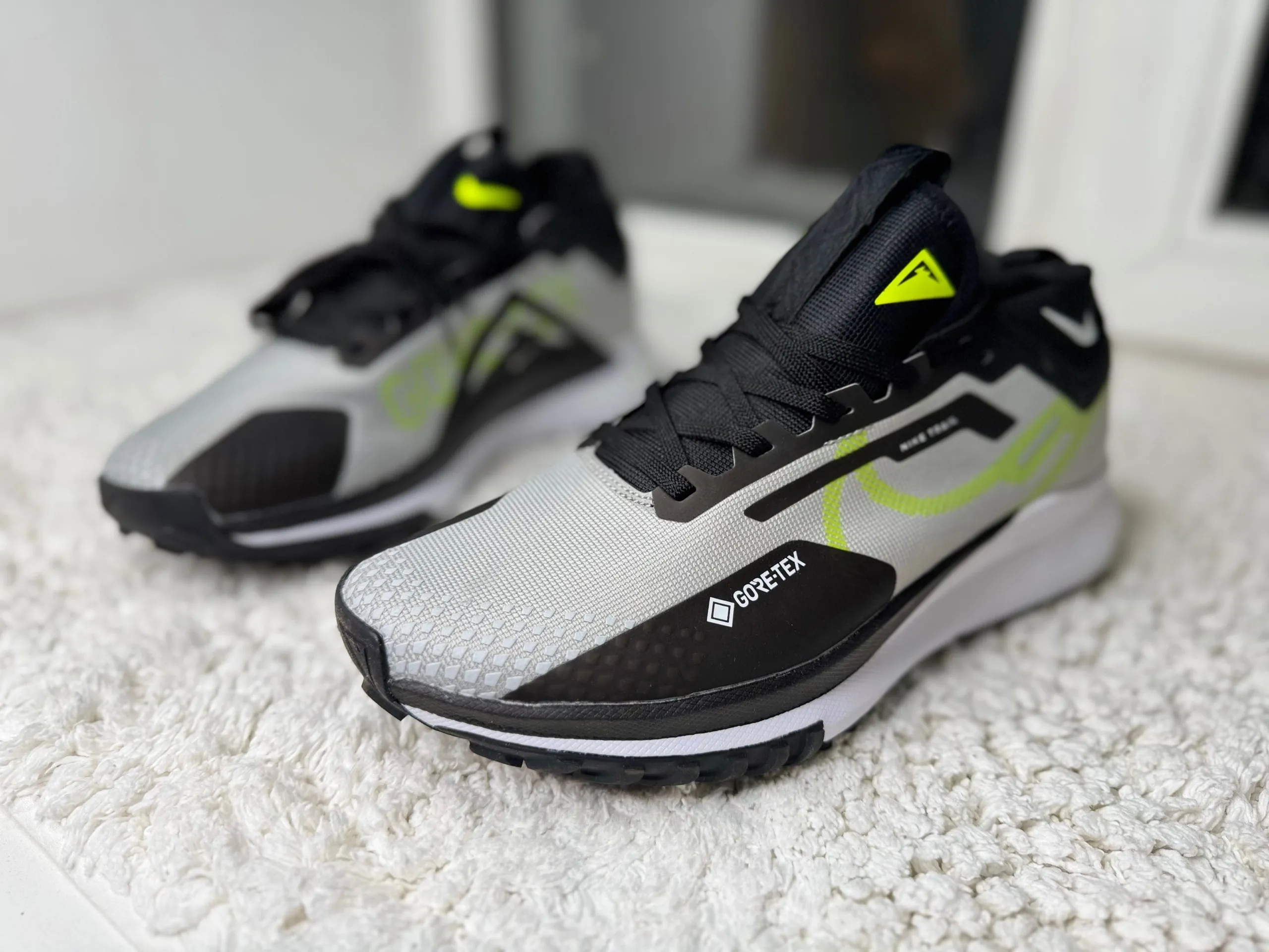 Серые Nike Wmns Pegasus Trail 4 Goretex