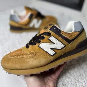 New Balance 574 желтые Yellow