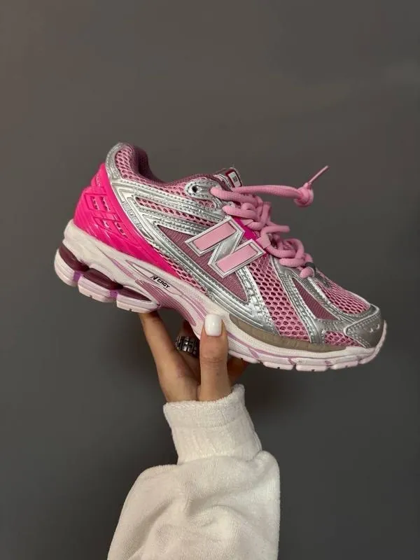 New Balance 1906 R розовые с серебром