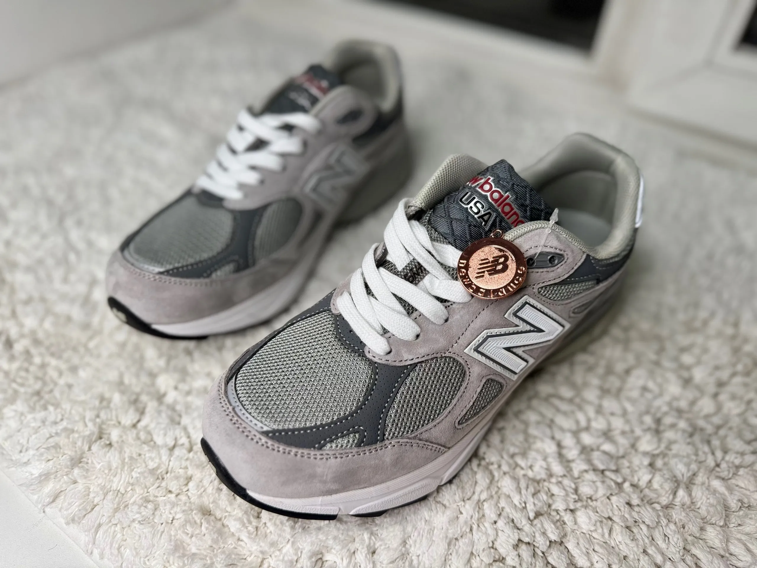 New Balance 990 USA серые