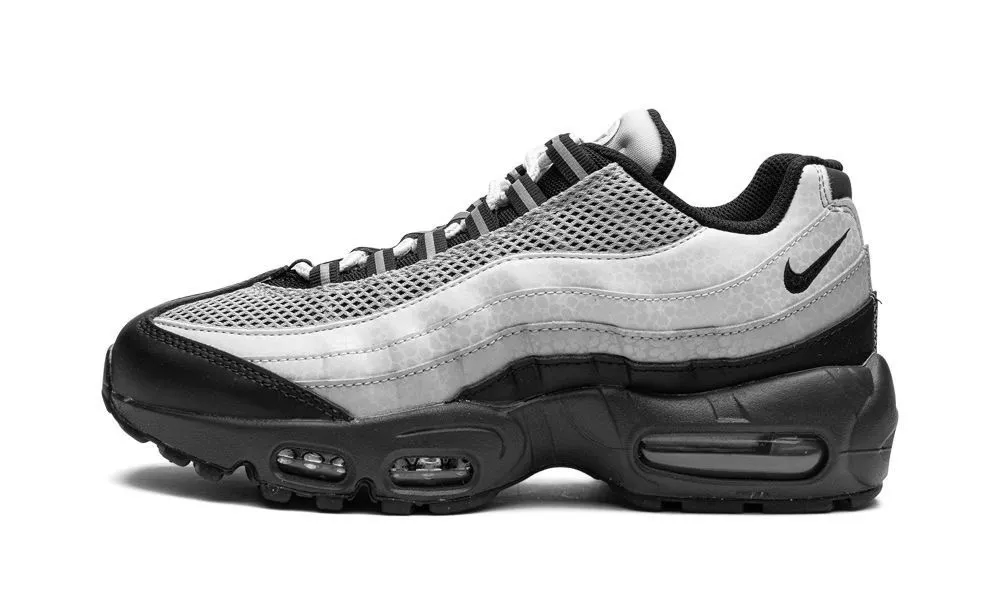 Nike Air Max 95 Reflective Safari серые с черным