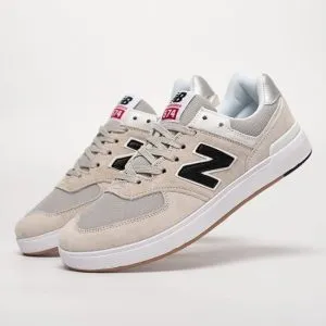 New Balance 574 кеды светло-серые