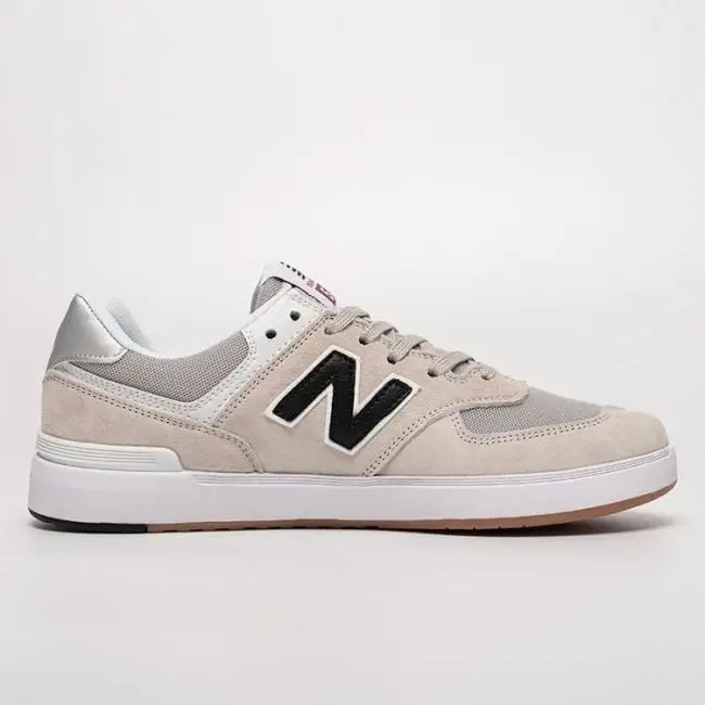 New Balance 574 кеды светло-серые