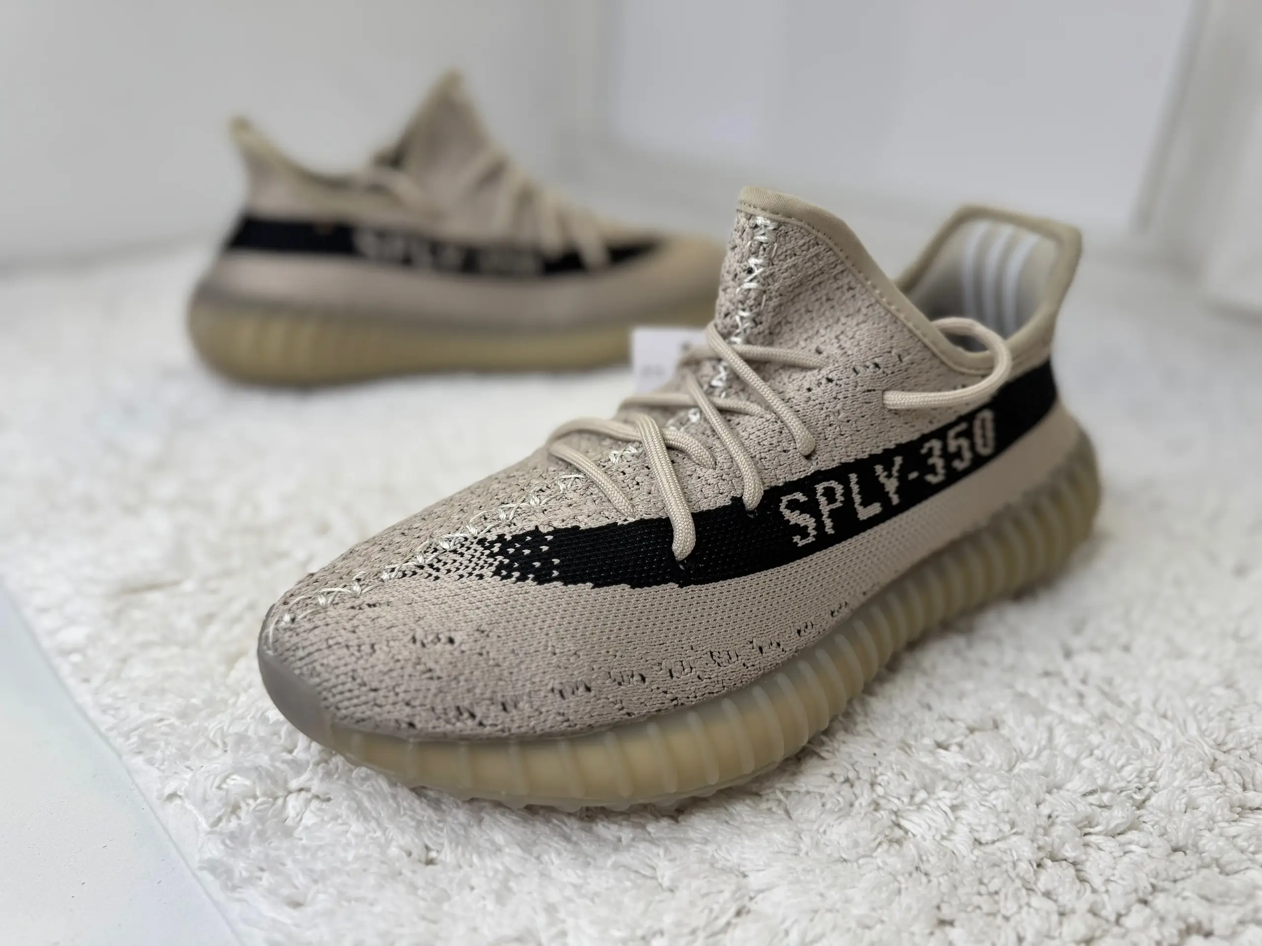 Adidas YEEZY Boost 350 V2 Sply бежевые