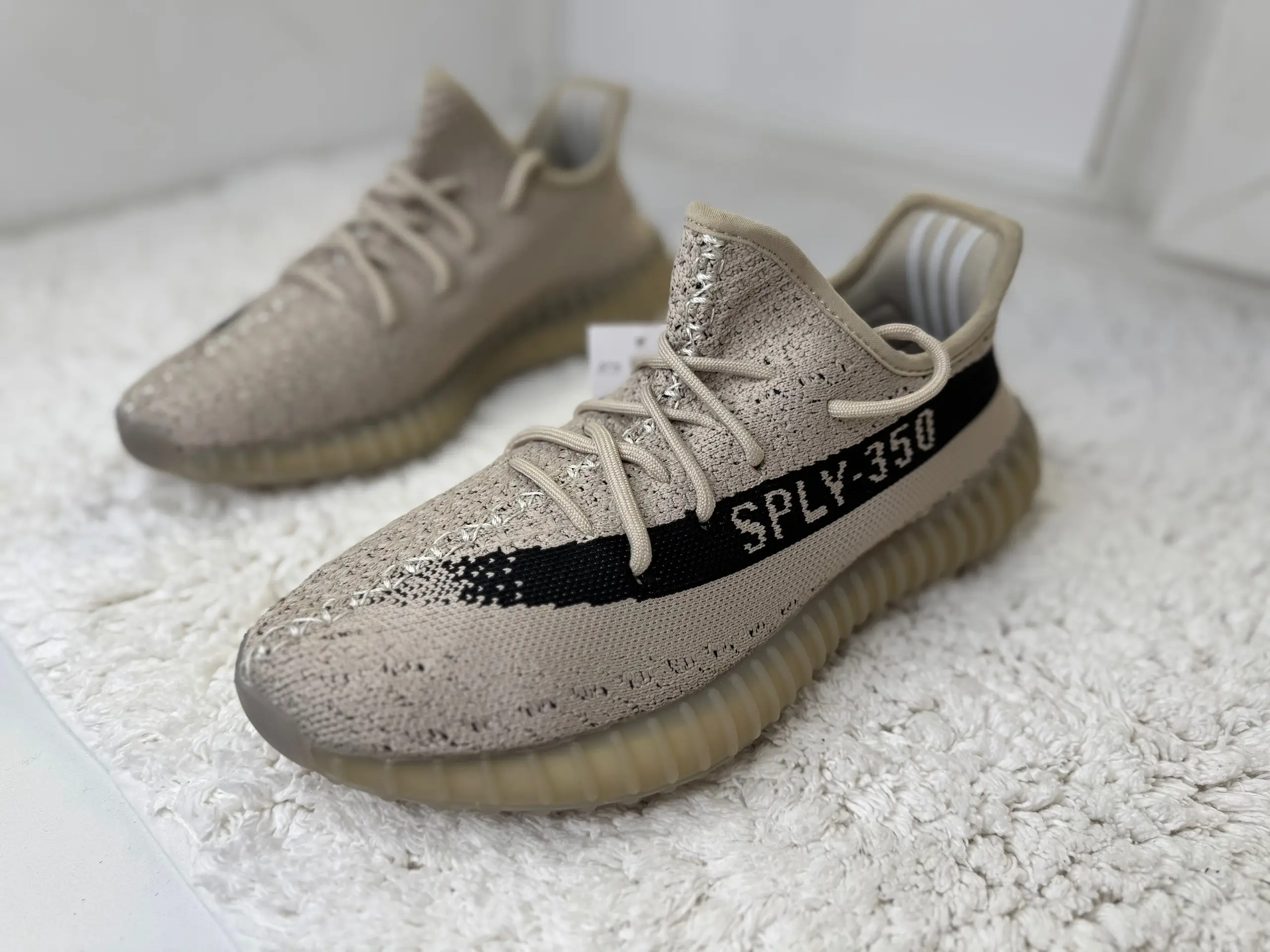 Adidas YEEZY Boost 350 V2 Sply бежевые